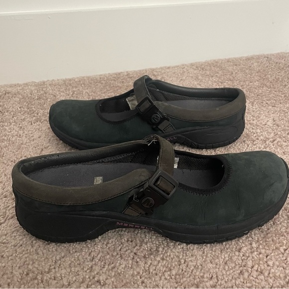 Merrell Encore MJ Mary Jane Outdoor Sneakers Shoes Slides Slip on Black 10 - Picture 2 of 8